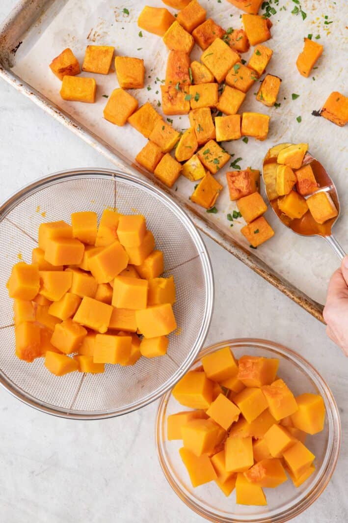 How to Cook Butternut Squash Cubes {3 Ways!} - Feel Good Foodie