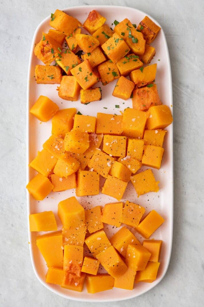 How to Cook Butternut Squash Cubes {3 Ways!} - Feel Good Foodie