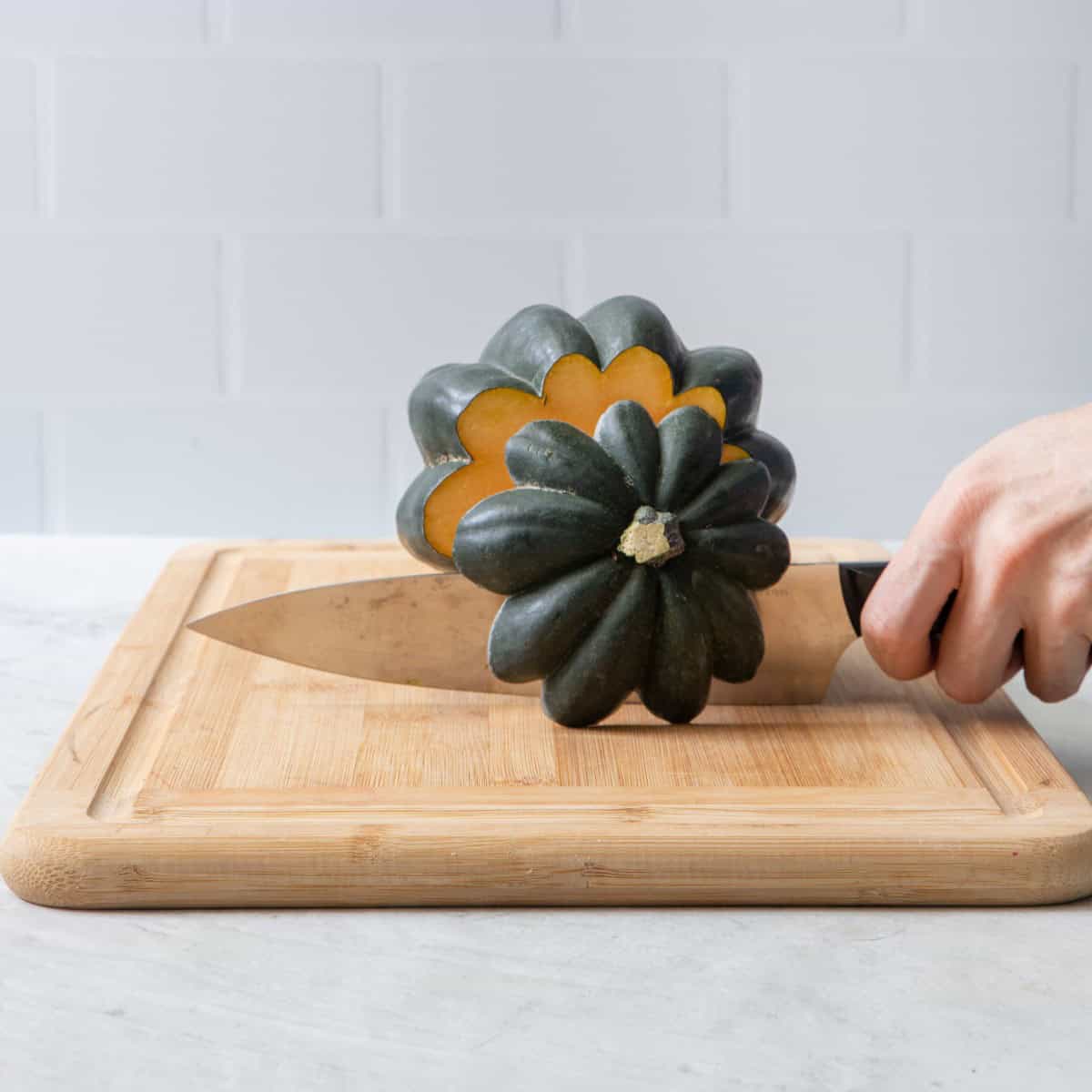 How to Cut Acorn Squash (5 ways)