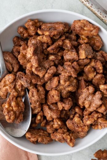 How to Make Candied Walnuts.