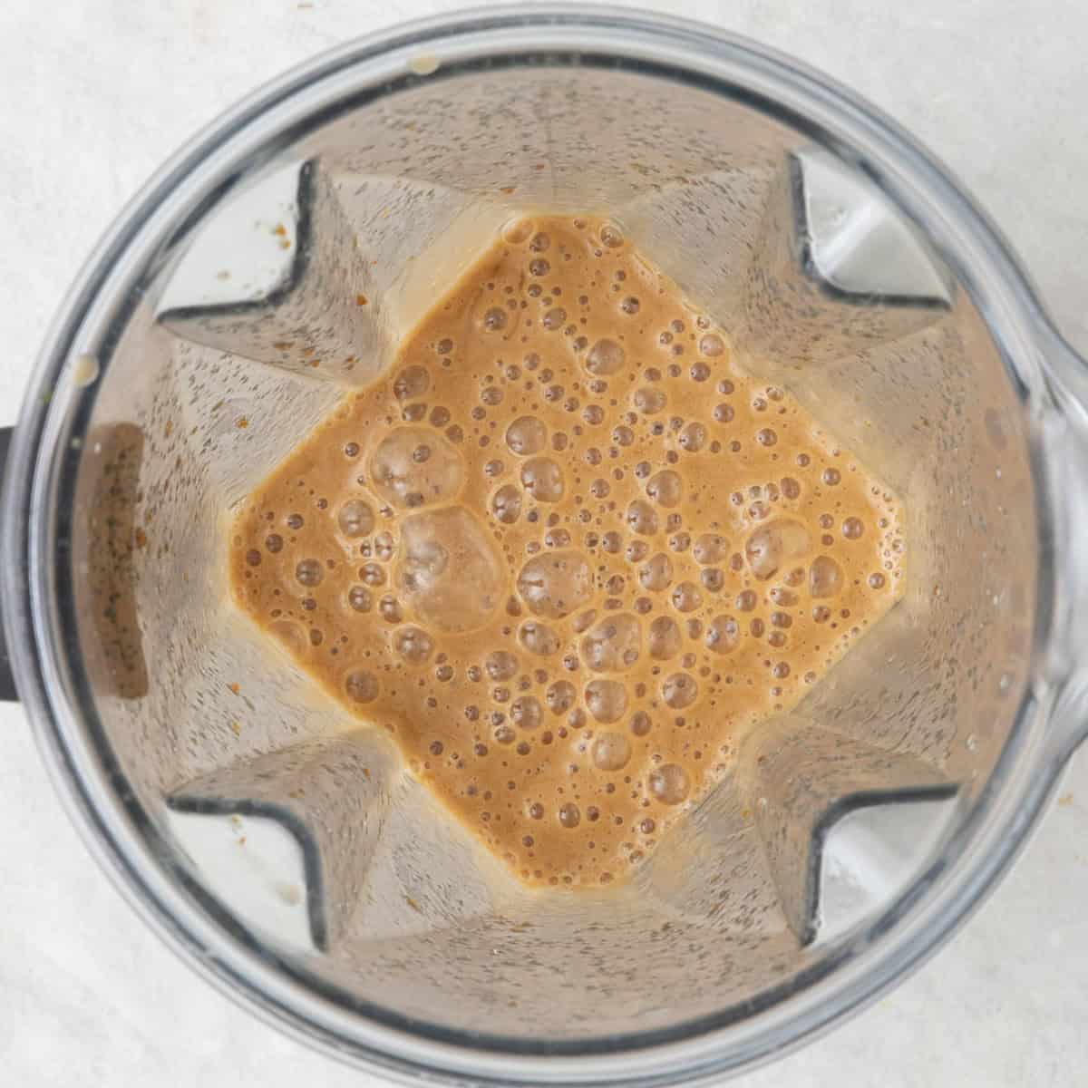 Blender showing filling after processed and smooth.