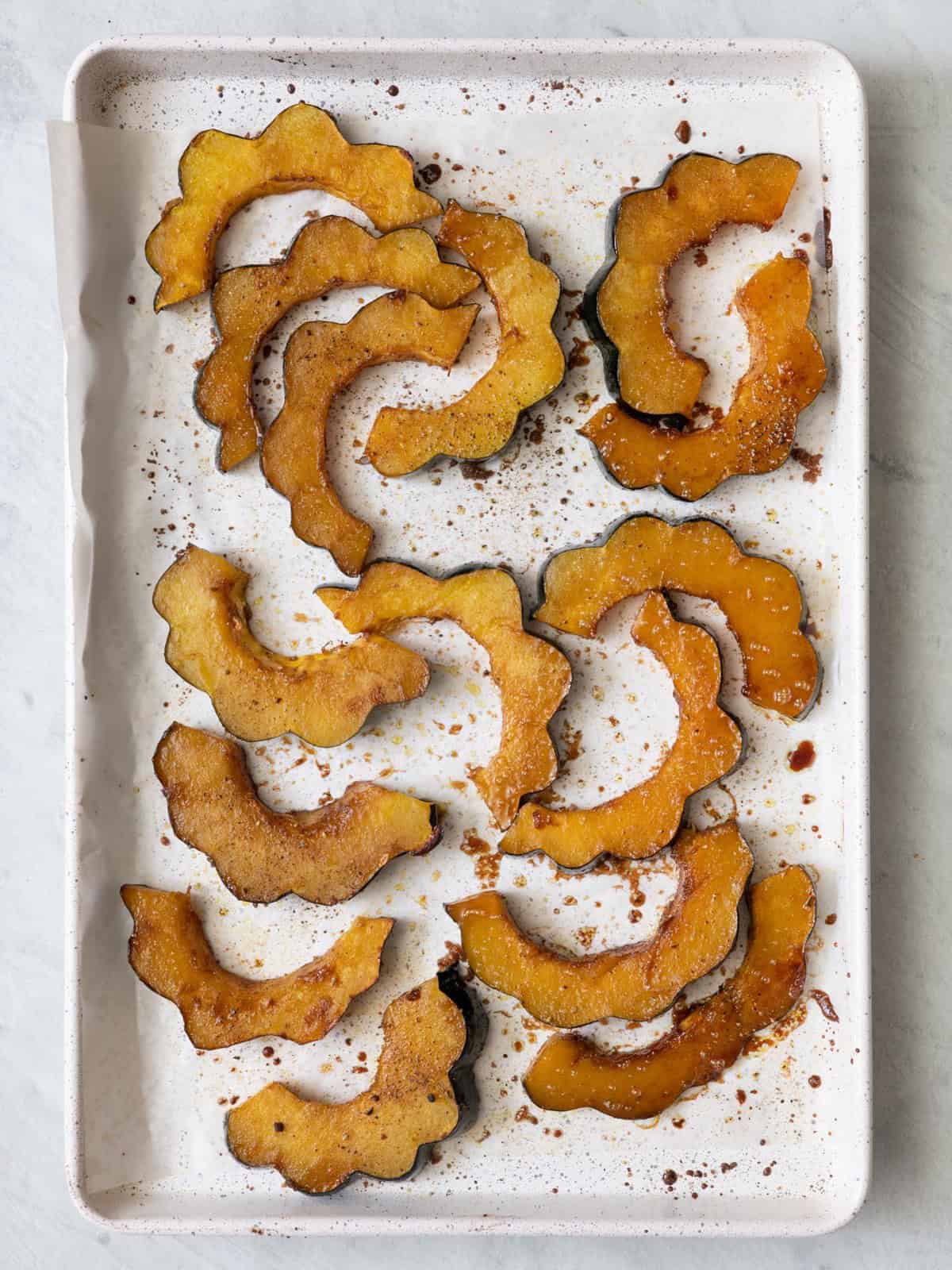 Squash after baking.