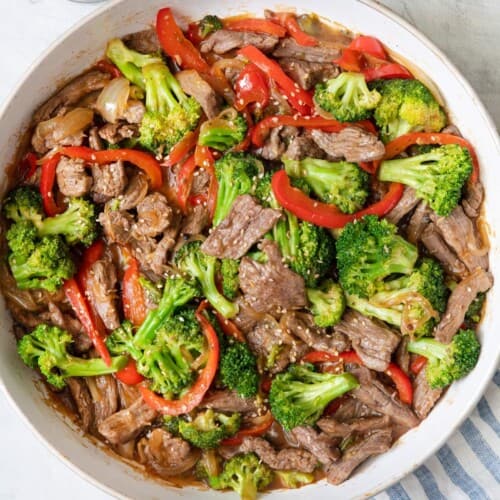Teriyaki Beef Stir Fry.