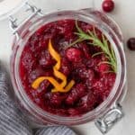 Cranberry Orange Sauce.