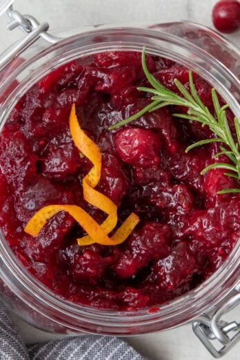 Cranberry Orange Sauce.