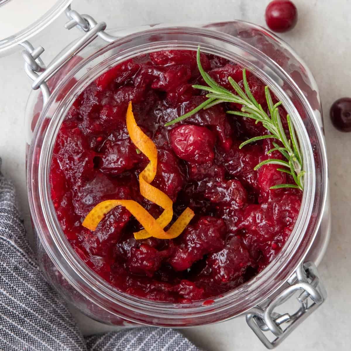 Cranberry Orange Sauce Recipe