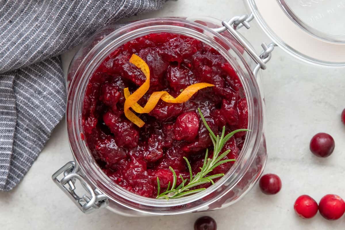 Cranberry Orange Sauce.