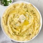 Garlic Mashed Potatoes.