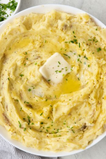 Garlic Mashed Potatoes.