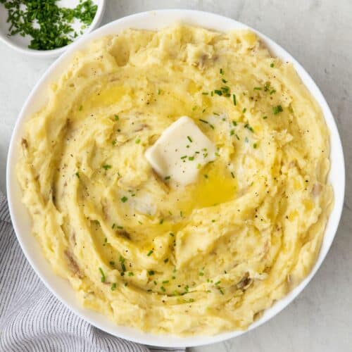Garlic Mashed Potatoes.