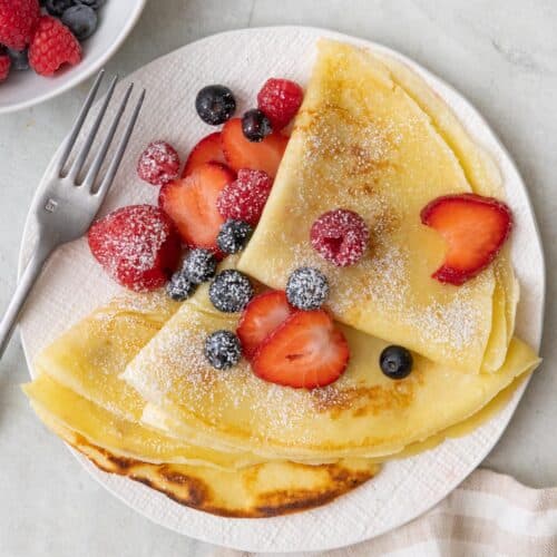 How to Make Crepes  French Crepe Recipe - The Cooking Foodie
