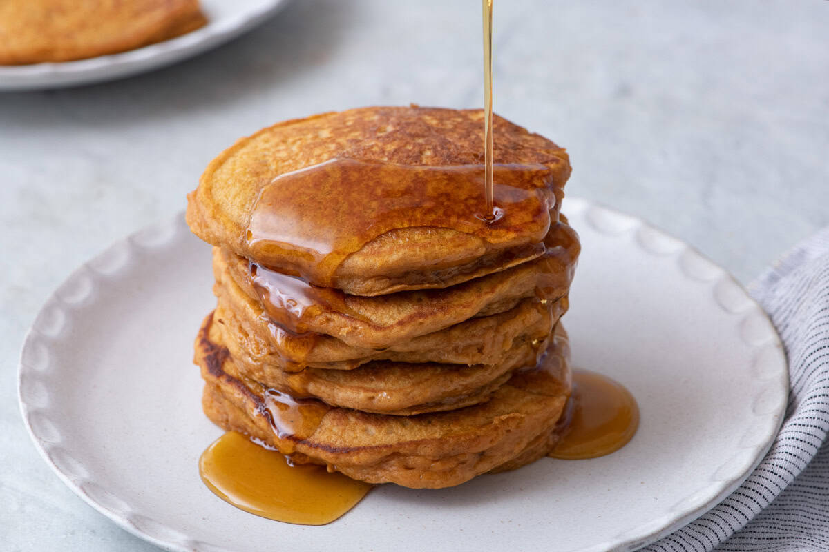 Sweet Potato Pancakes.