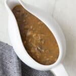 Vegan Mushroom Gravy.