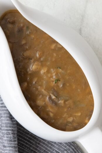 Vegan Mushroom Gravy.