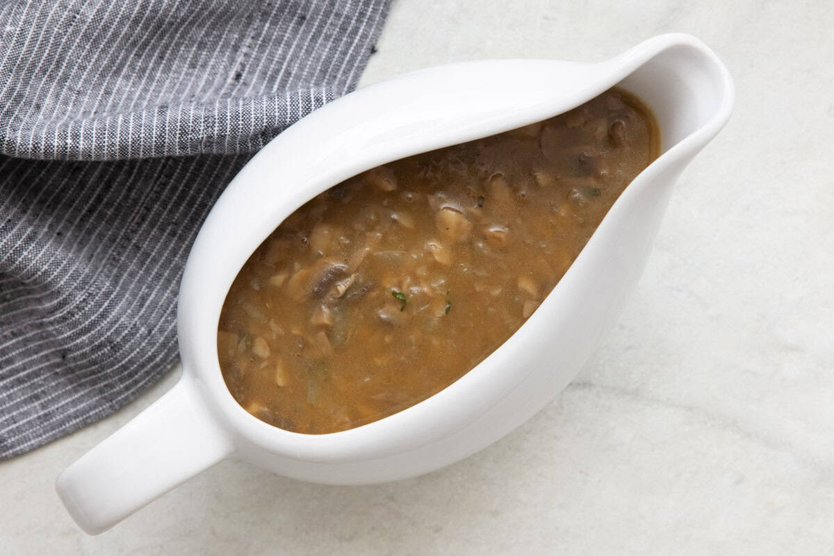 Vegan Mushroom Gravy.