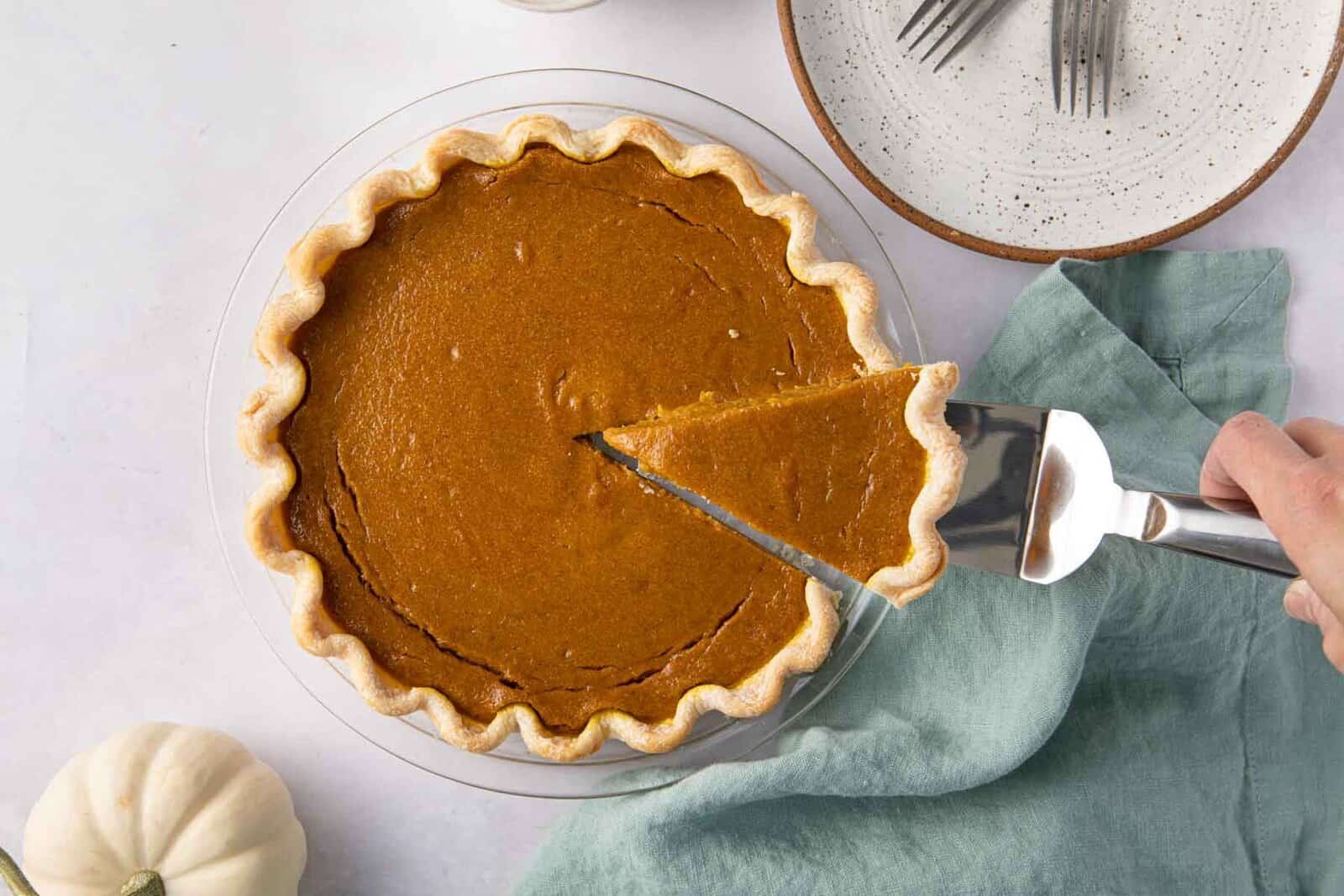 Vegan Pumpkin Pie.