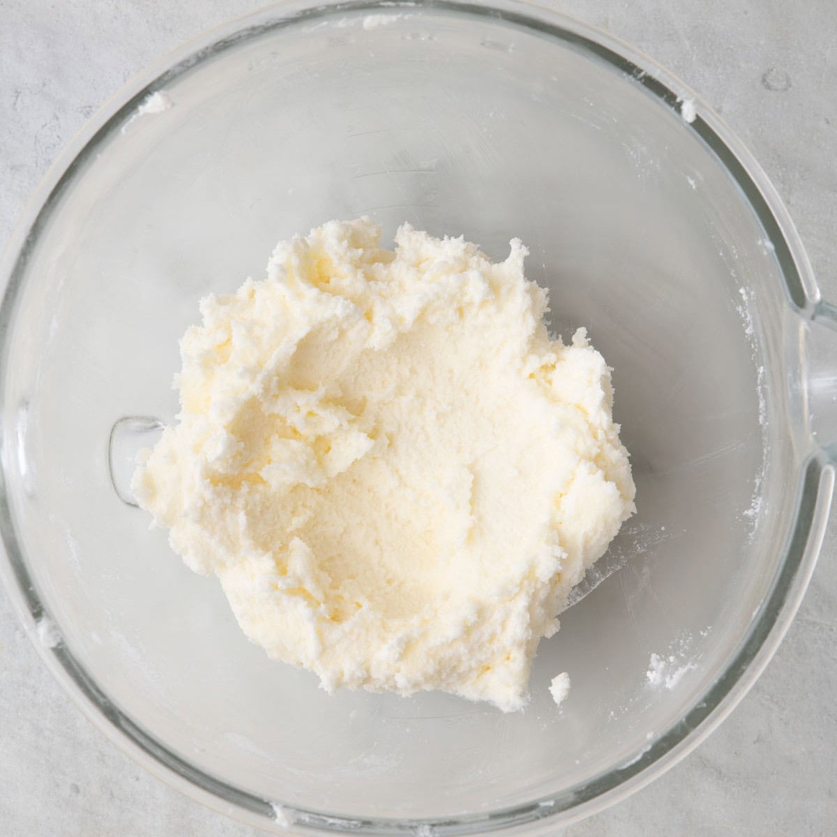Butter and sugar after creamed together.