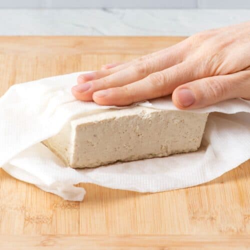 How to Press Tofu (easily and waste-free!) - A Beautiful Plate