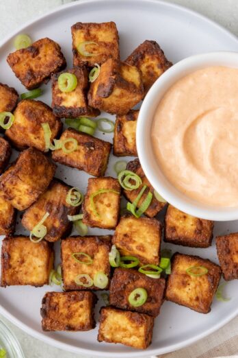 Air Fried Tofu.