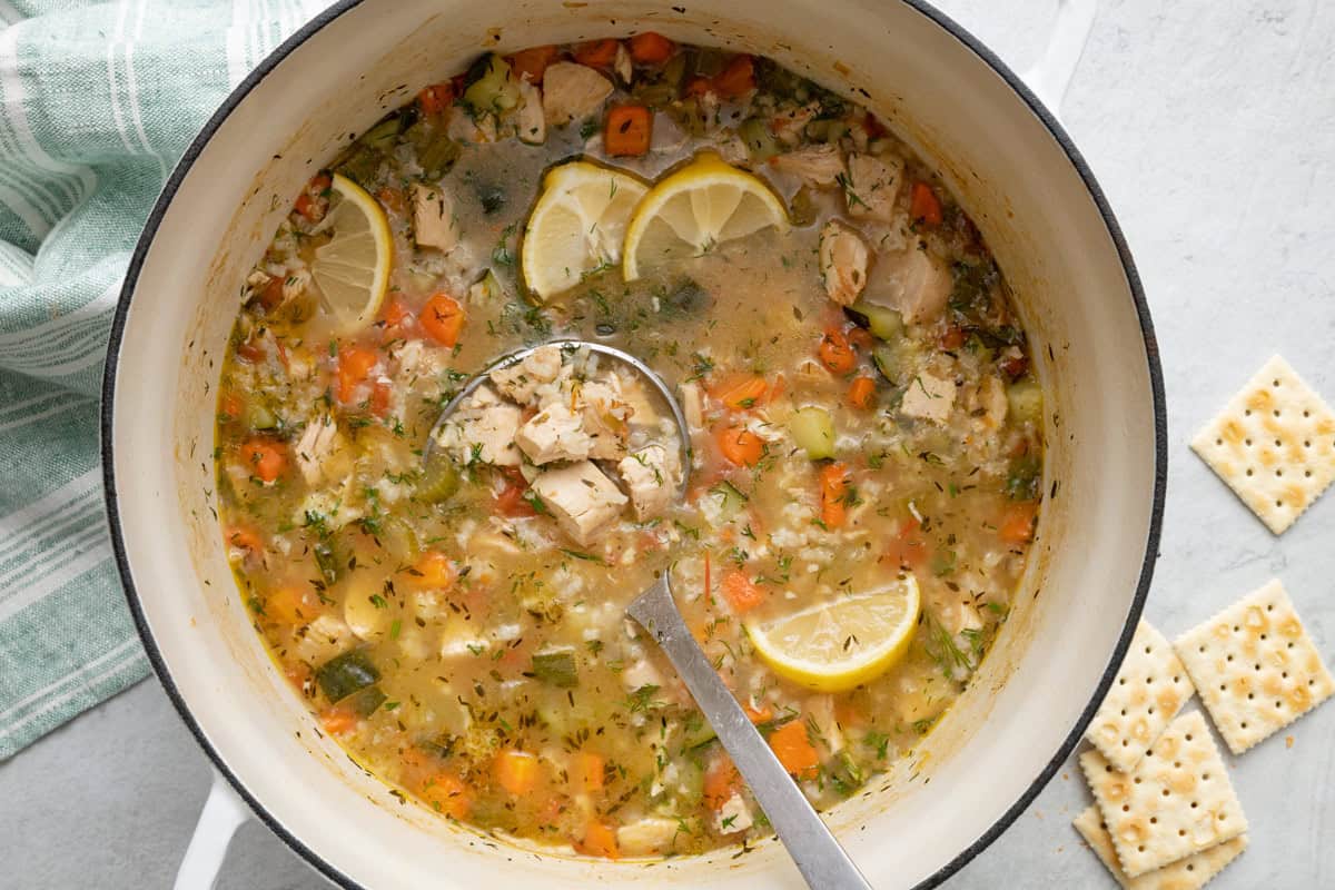 Chicken Vegetable Soup.