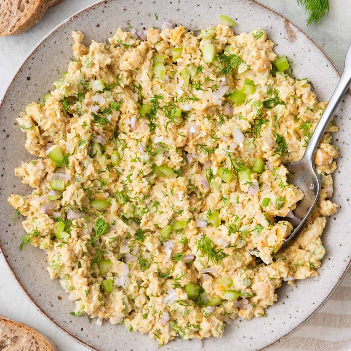 Chickpea 'Tuna' Salad Recipe