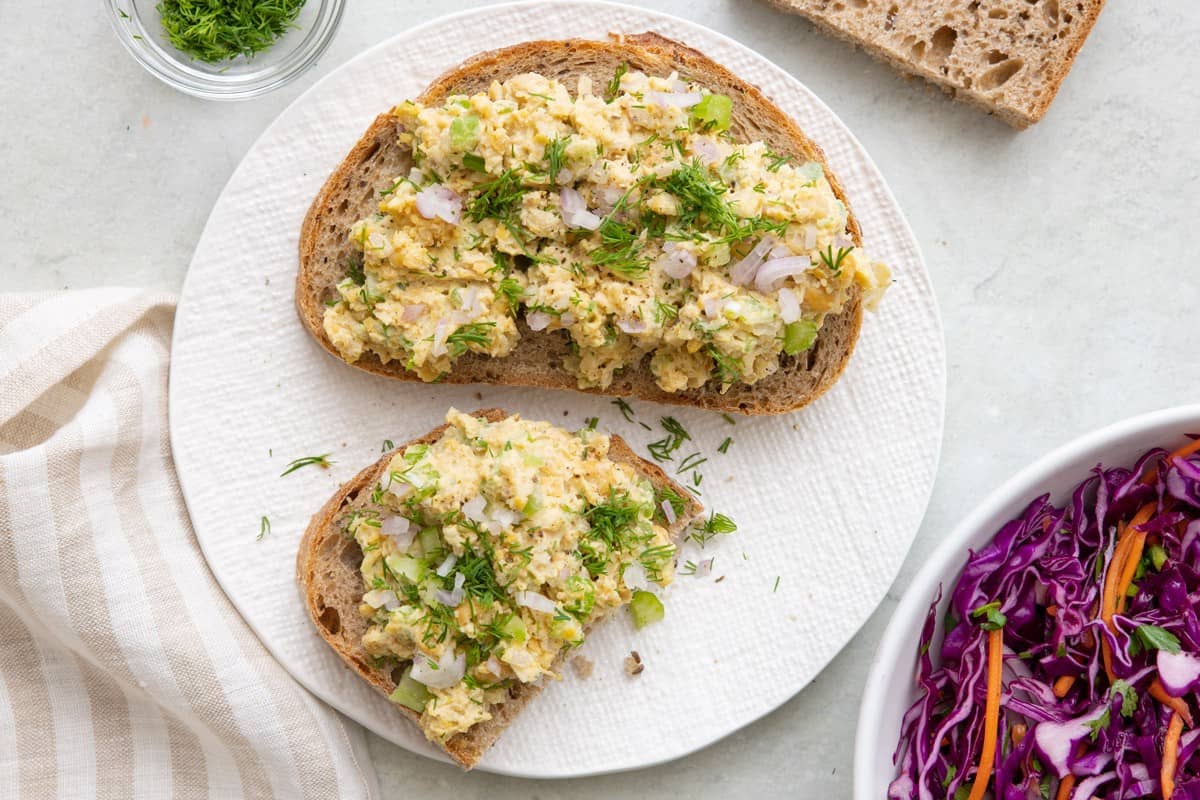 Chickpea ‘Tuna’ Salad.