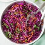 Red Cabbage Slaw.