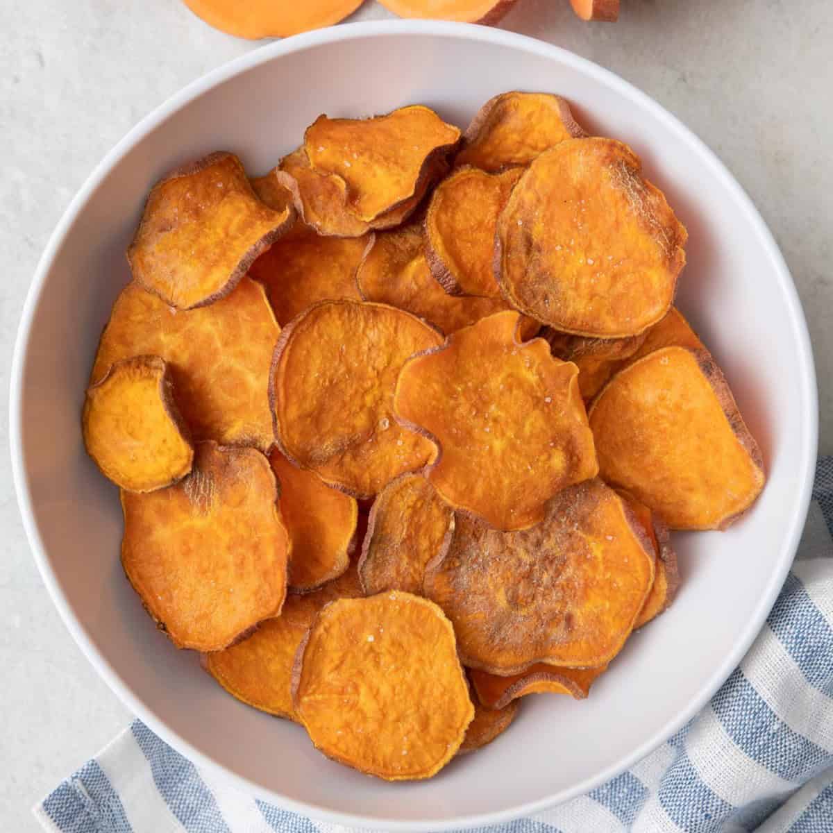 Sweet Potato Chips Baked Recipe
