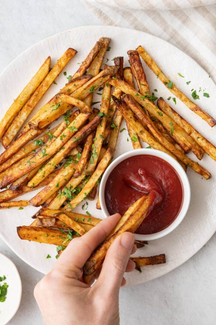 Crispy Air Fryer French Fries - Feel Good Foodie