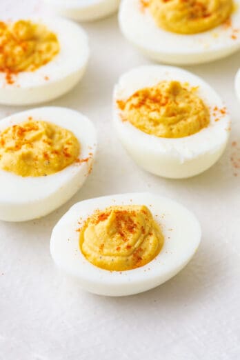 Deviled Eggs {Simple, Classic Recipe!} - FeelGoodFoodie
