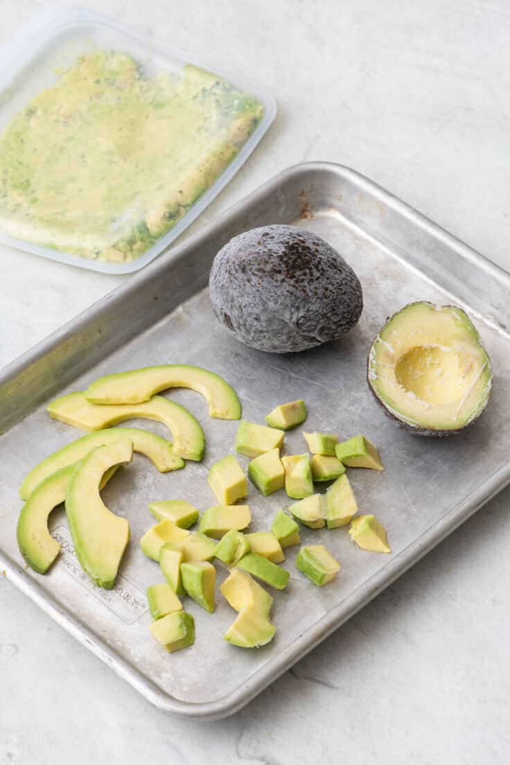 How To Freeze Avocados {4-Ways!} - Feel Good Foodie