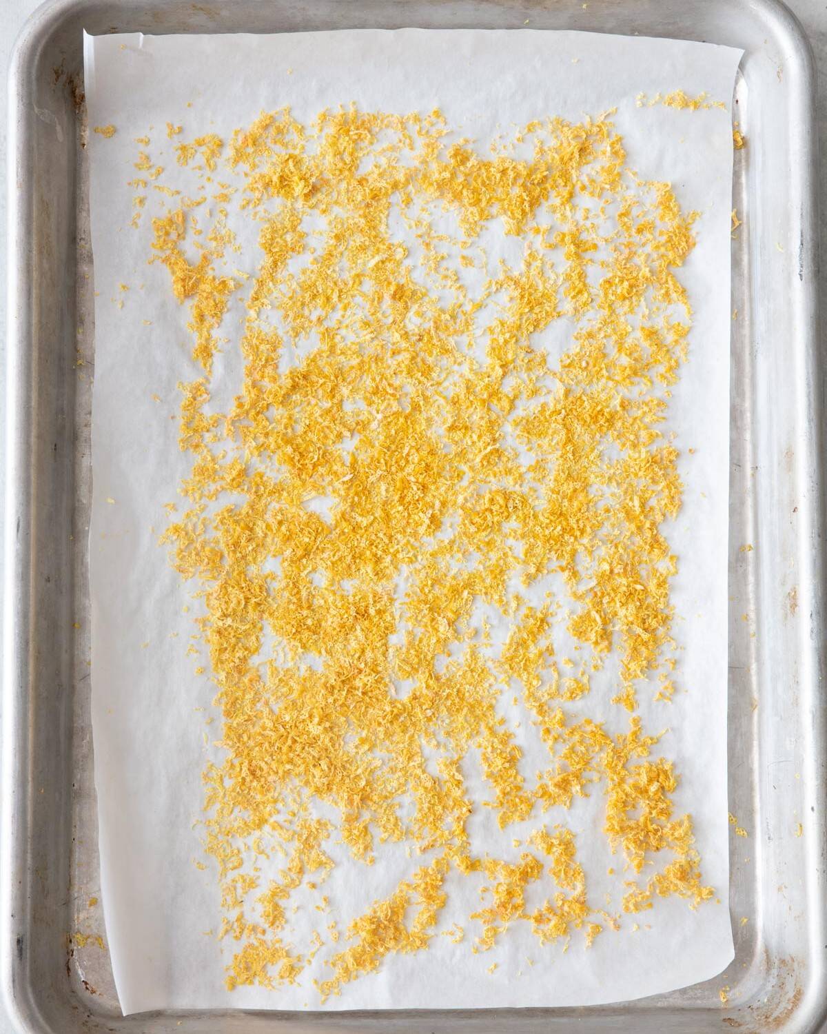 After drying and cooled.