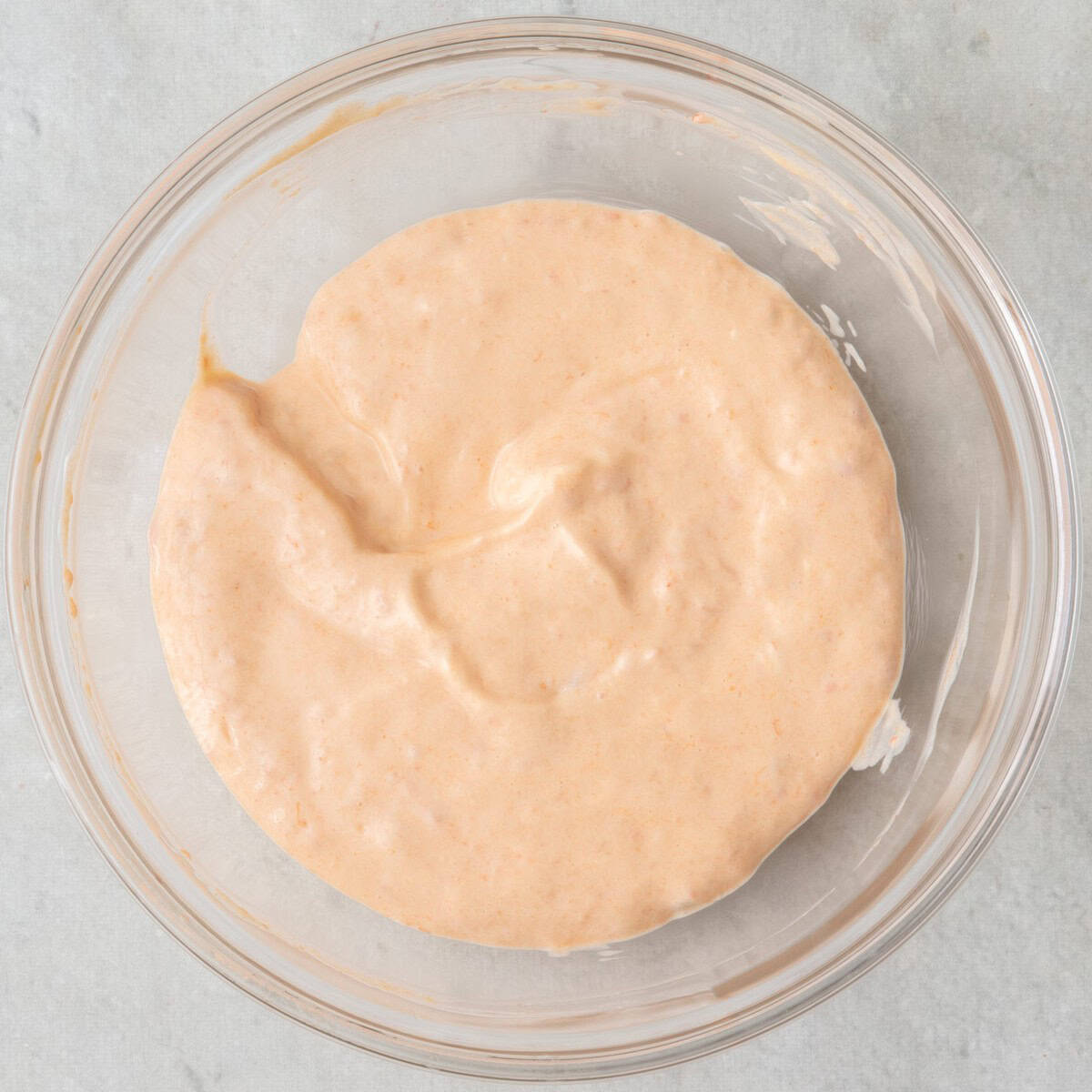 Ingredients after mixing.