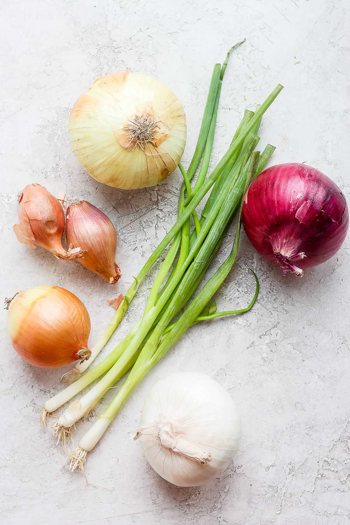 Green shallots