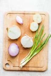 6 Popular Types Of Onions With Uses {& Recipes!} - Feel Good Foodie