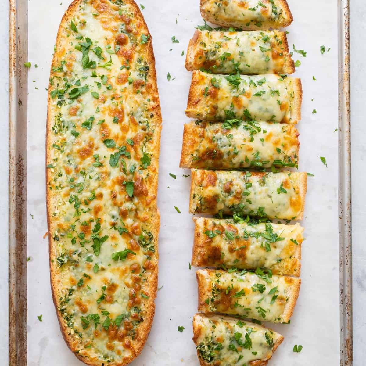 Garlic Cheese Bread.