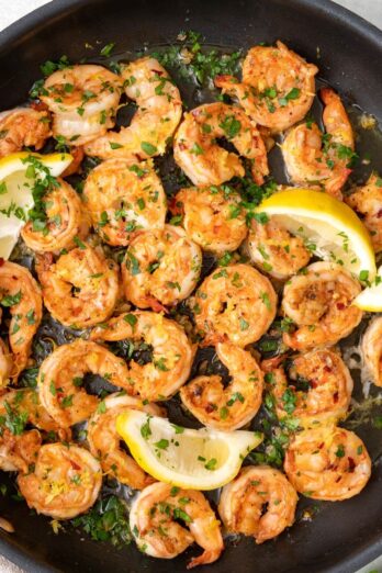 Garlic Butter Shrimp.