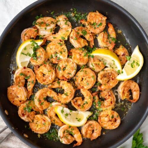 Garlic Butter Shrimp.