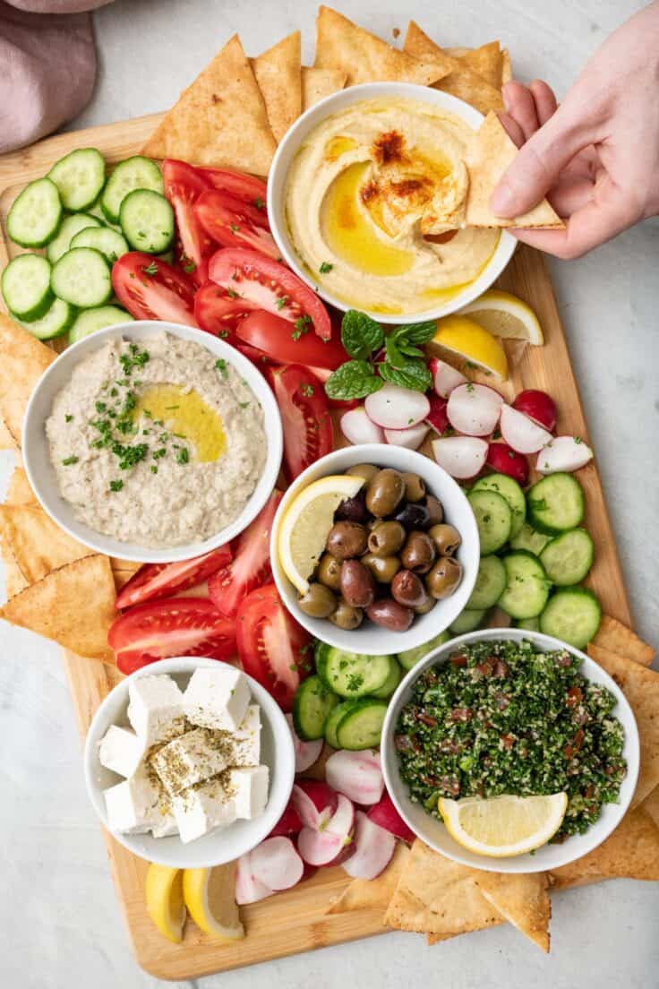 Mezze Platter - Feel Good Foodie