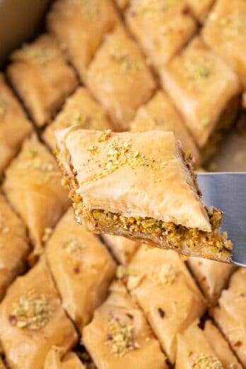 Pistachio Baklava {Super Easy Recipe} - Feel Good Foodie