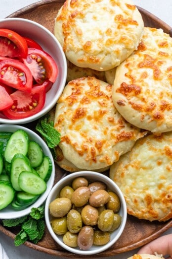 Cheese Manakeesh.