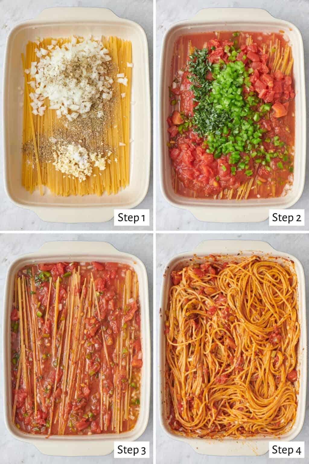 Easy Baked Spaghetti {With Dry Pasta!} - Feel Good Foodie