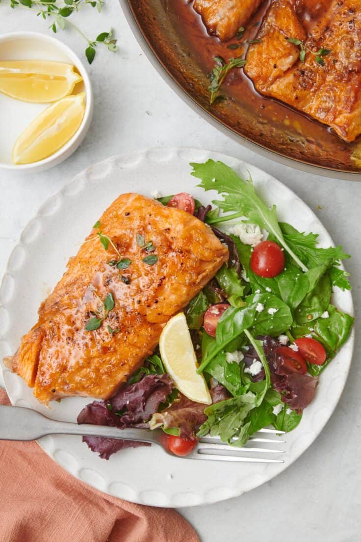 Honey Lemon Salmon - Feel Good Foodie