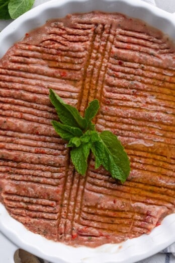 Kibbeh Nayyeh.