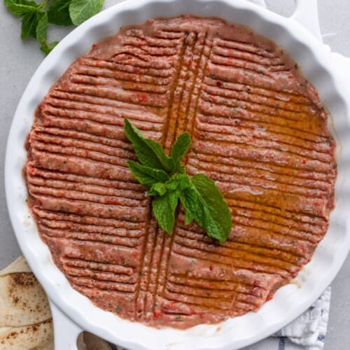 Kibbeh Nayyeh.