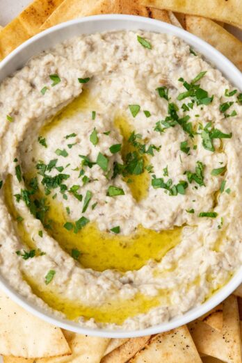 Lebanese Baba Ghanoush.