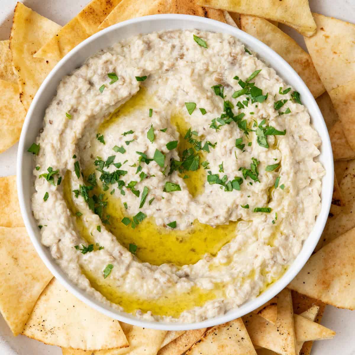 Lebanese Baba Ghanoush.