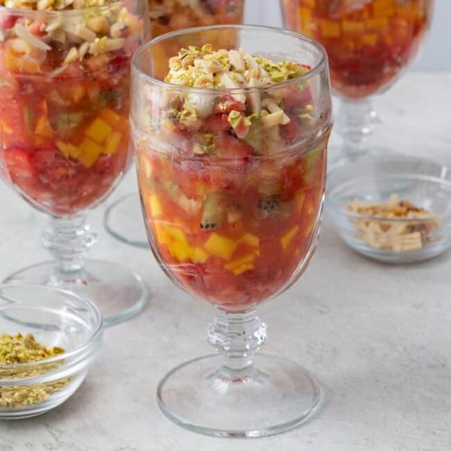 Lebanese Fruit Cocktail.