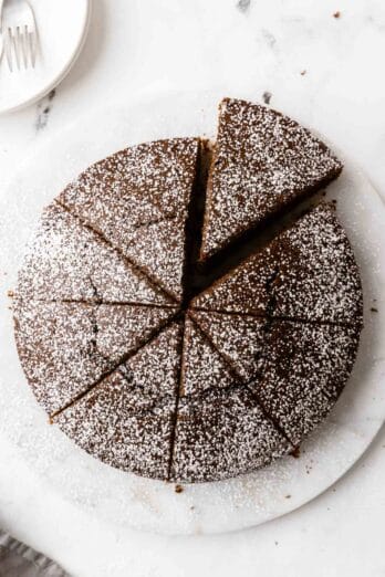 Easy Chocolate Olive Oil Cake - Feel Good Foodie