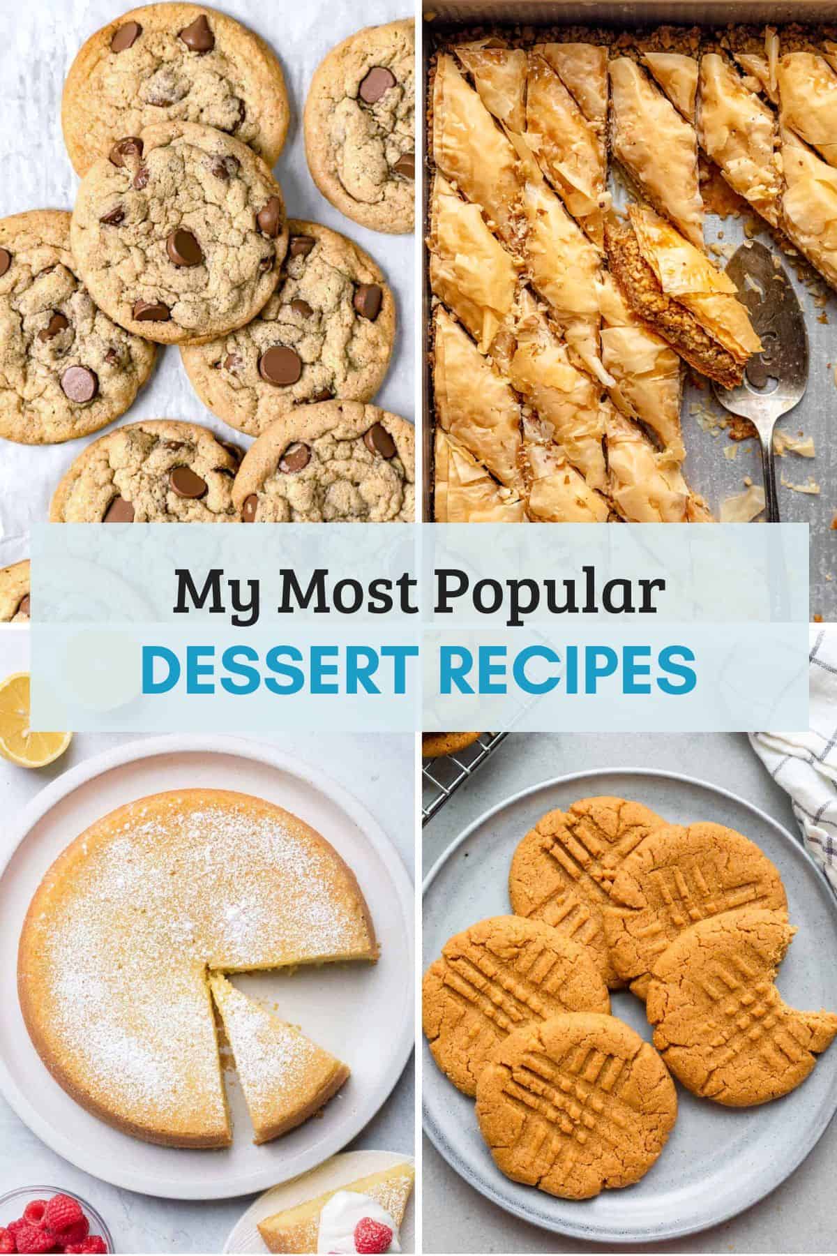 80+ Dessert Recipes with Healthy Substitutes | FeelGoodFoodie